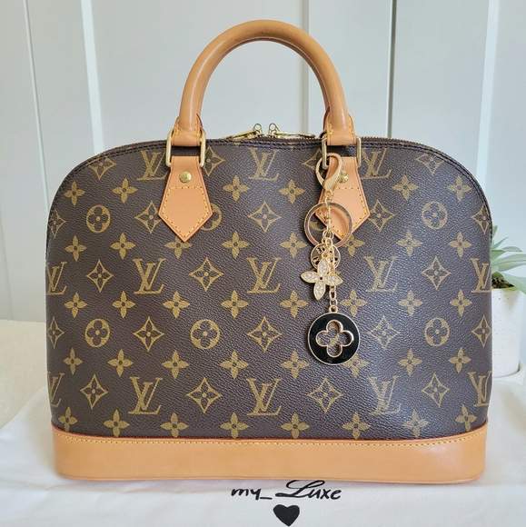 🍁BEAUTIFUL Louis Vuitton Alma PM Satchel Monogram - Picture 3 of 16